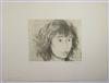 RAPHAEL SOYER Group of 8 etchings.